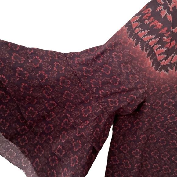 All Saints Rayen Anokhi Silk Dress in Size Small - Picture 10 of 12